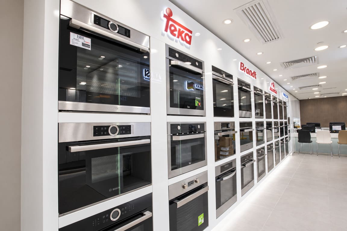 Teka built-in ovens at BBE showroom