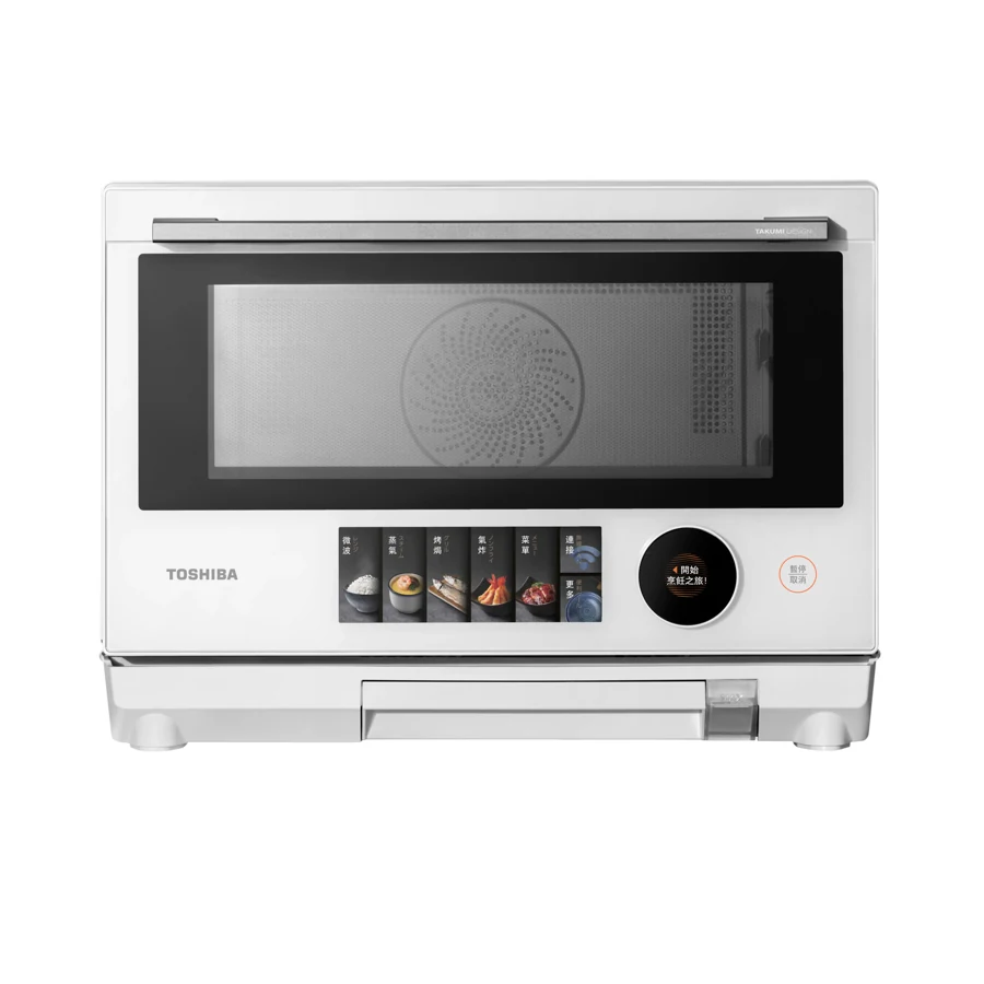 Front view of MX2-STR25SC with the water tank below the oven door